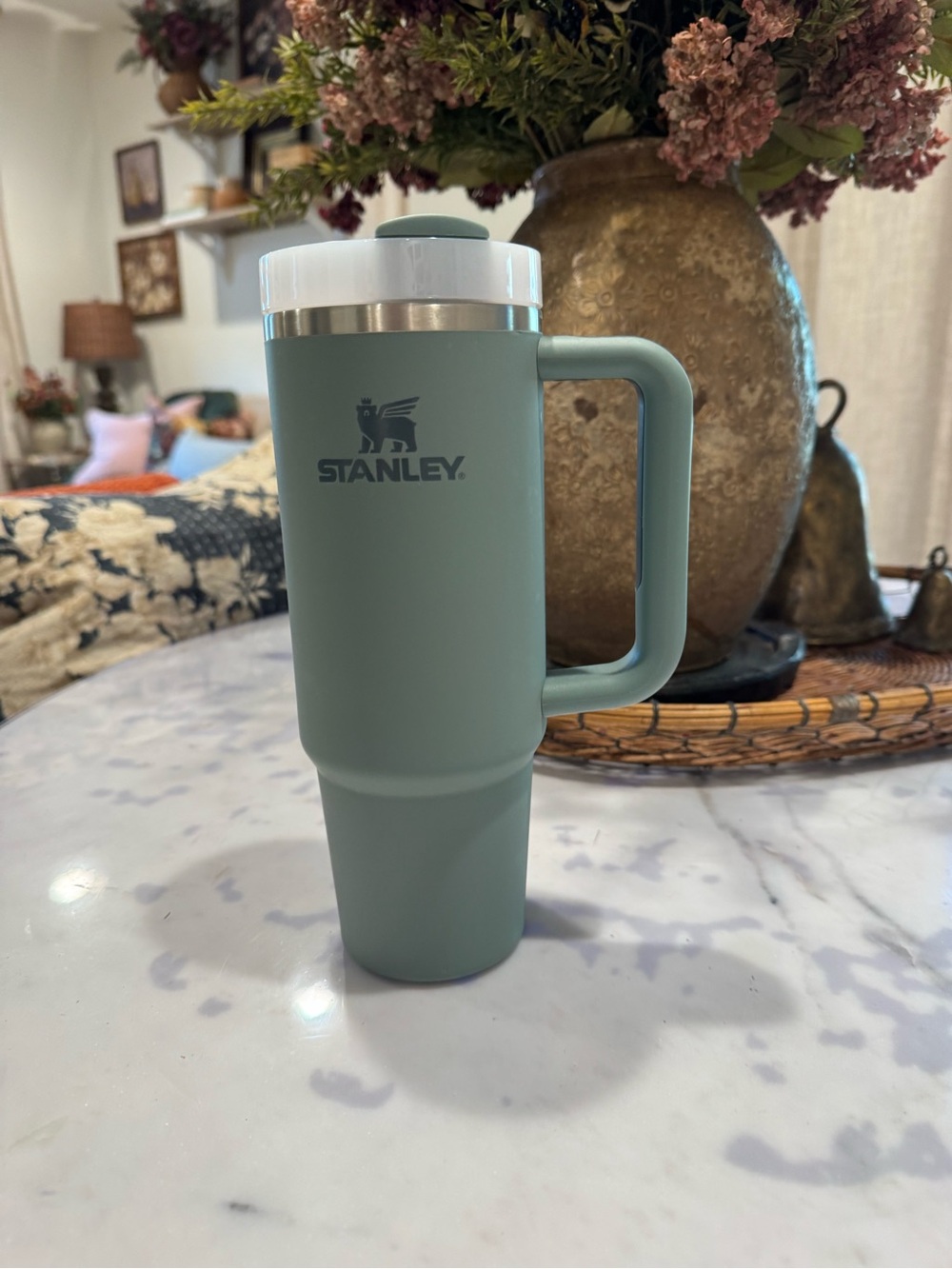 Stanley Adventure Quencher Handle Tumbler - Seafoam Green 30 oz